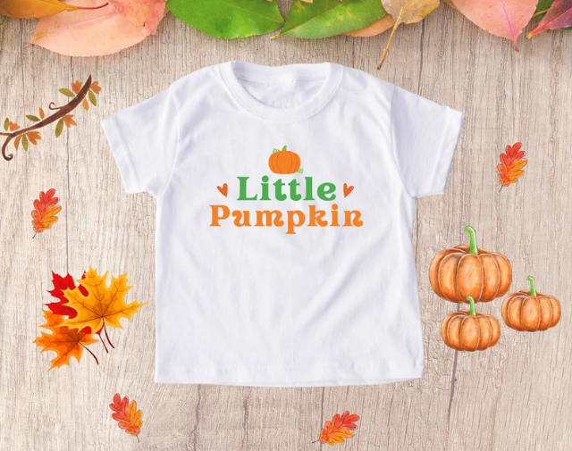 Little Pumpkin Baby Onesie, Fall Baby Onesie, Pumpkin Toddler Shirt, Cute Pumpkin onesie