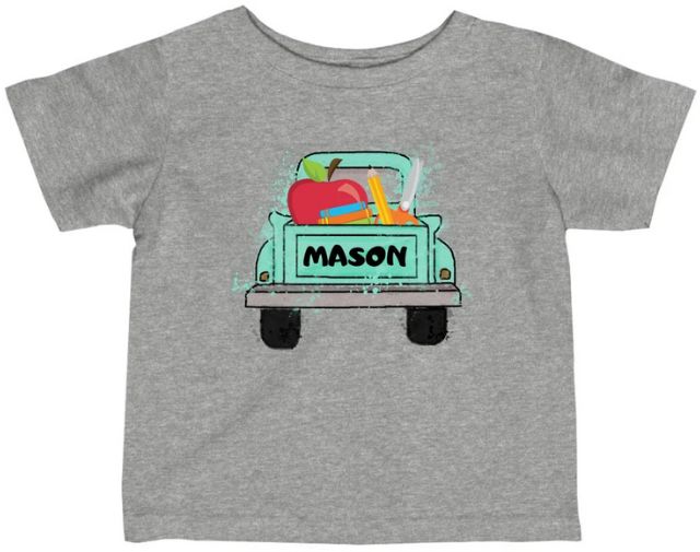 Personalized back to school Truck Shirt, First Day Of School Boys T Shirt