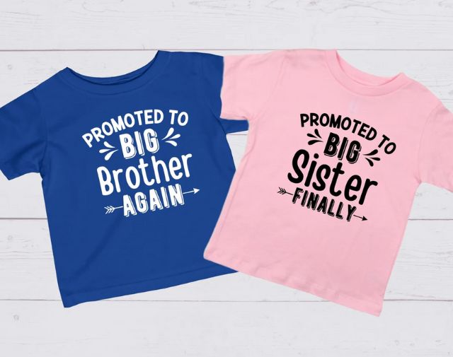 Promoted to Big Brother Again Shirt, Big Brother Finally, Big Brother Announcement Shirt