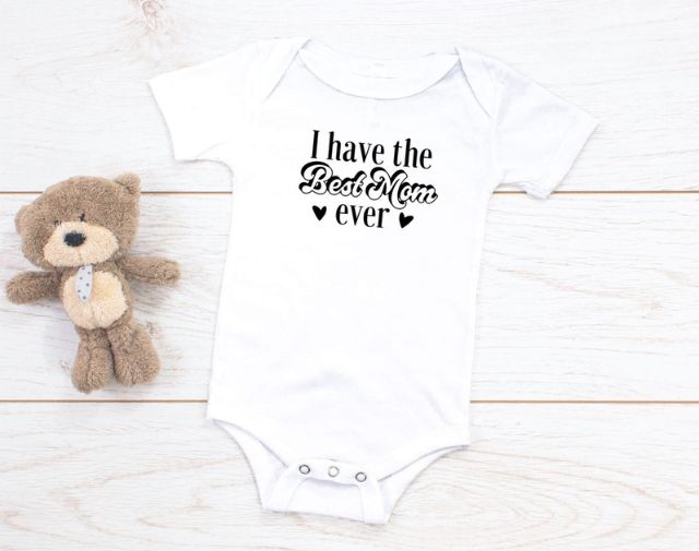 I have the best Mom Ever Onesie, Mother's Day Onesie, New Mom Gift